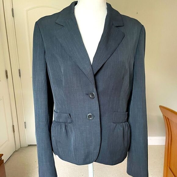 Nine West Blue-Grey Blazer/Suit Jacket - Picture 1 of 5